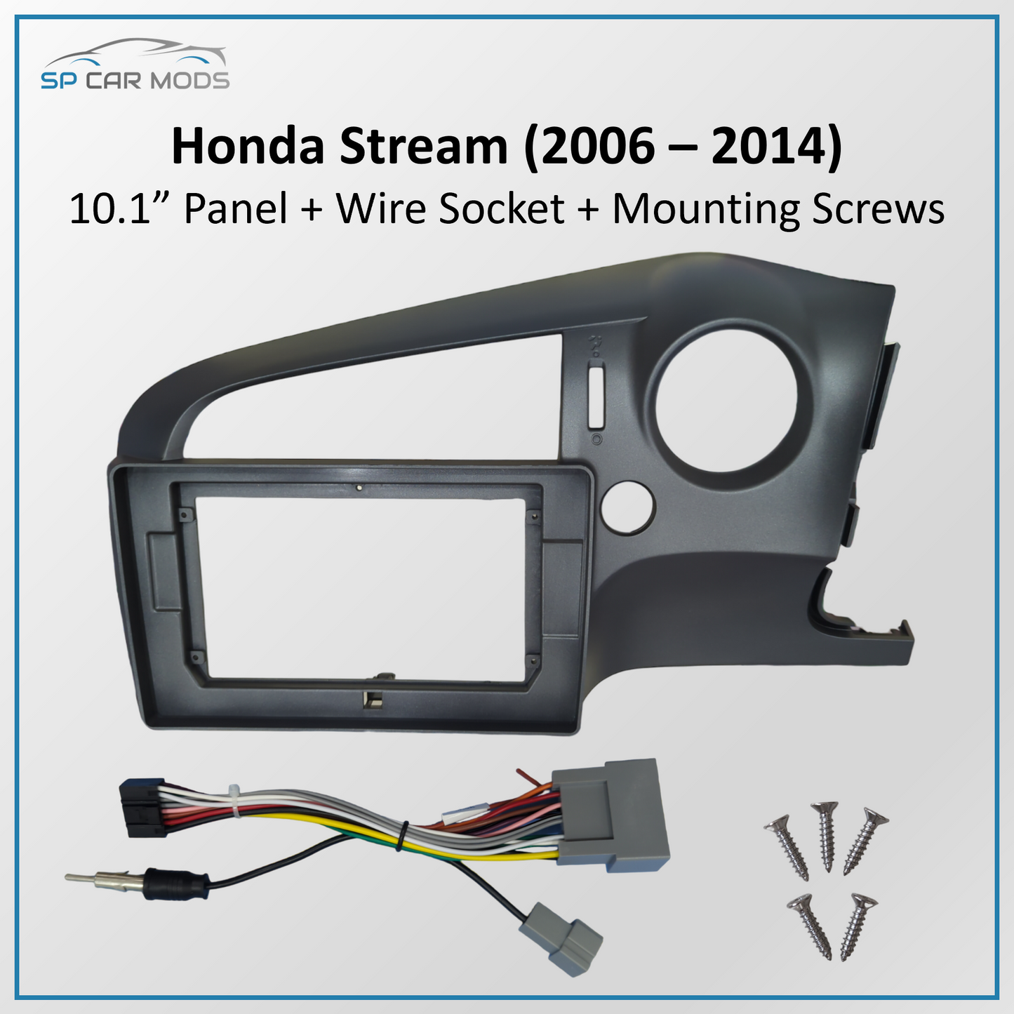 10.1" Android Player Panel - HONDA STREAM (2006 - 2014)