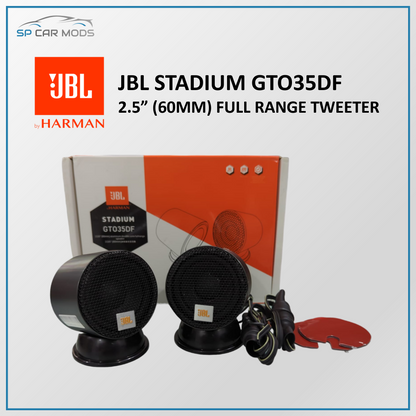 JBL Harman Stadium GTO35DF 2.5" 60MM Aluminium Double Cone Full Range Speaker Tweeter