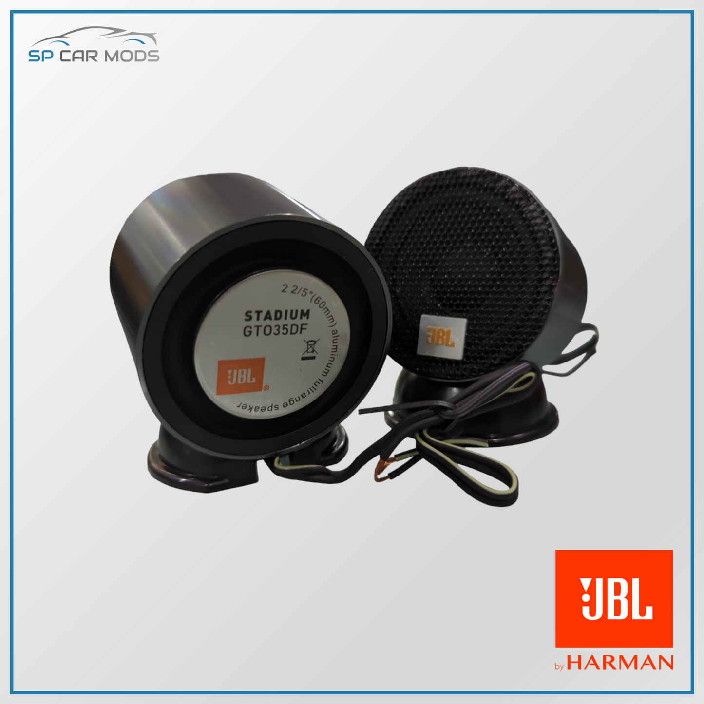 JBL Harman Stadium GTO35DF 2.5" 60MM Aluminium Double Cone Full Range Speaker Tweeter