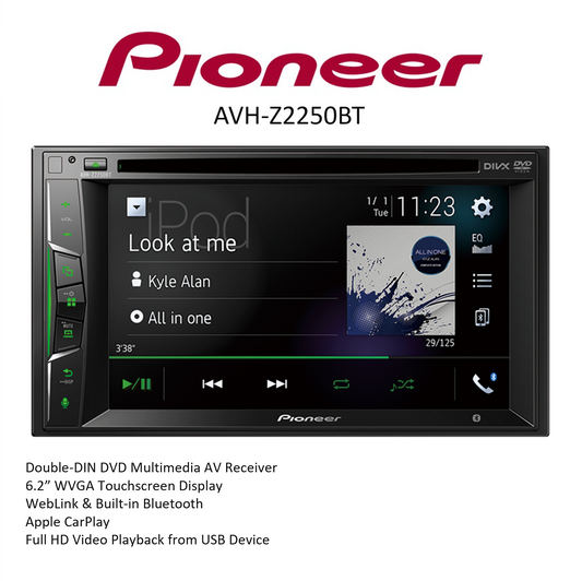 [REFURBISHED] Pioneer AVH-Z2250BT 6.2" Multimedia Car Player Headunit